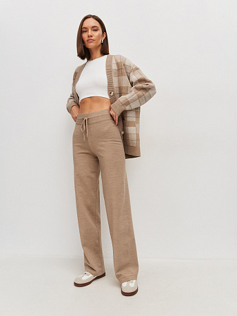 Брюки с шерстью мериноса Джемми