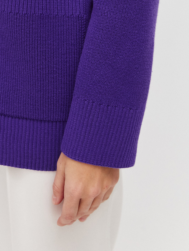 Лира кардиган трикотажный (глубокий фиолетовый, 44-46)