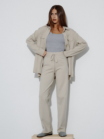 Костюм с рубашкой из шерсти мериноса Джемми