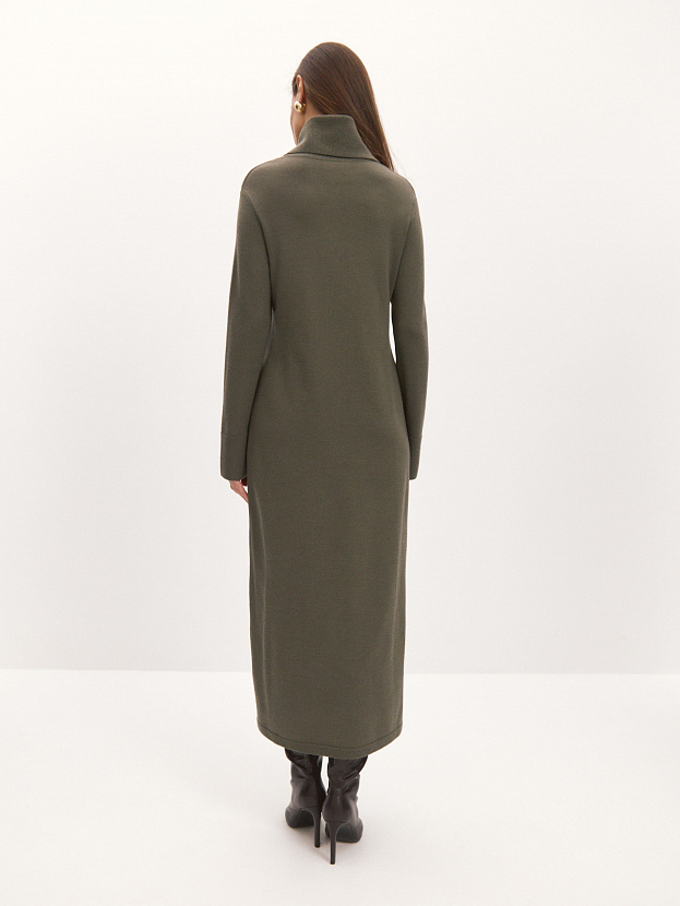 Джуди платье трикотажное (хаки, 44-46)