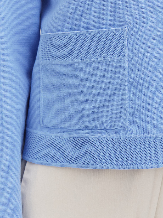 Ницца жакет трикотажный (василек, 46)