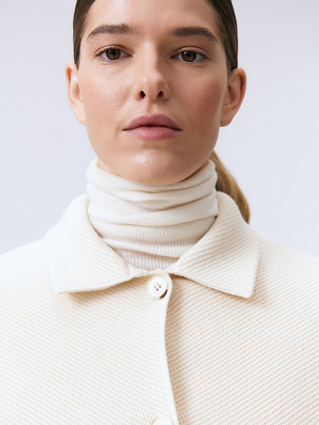 Лацио жакет трикотажный (кремовый, 44-46)