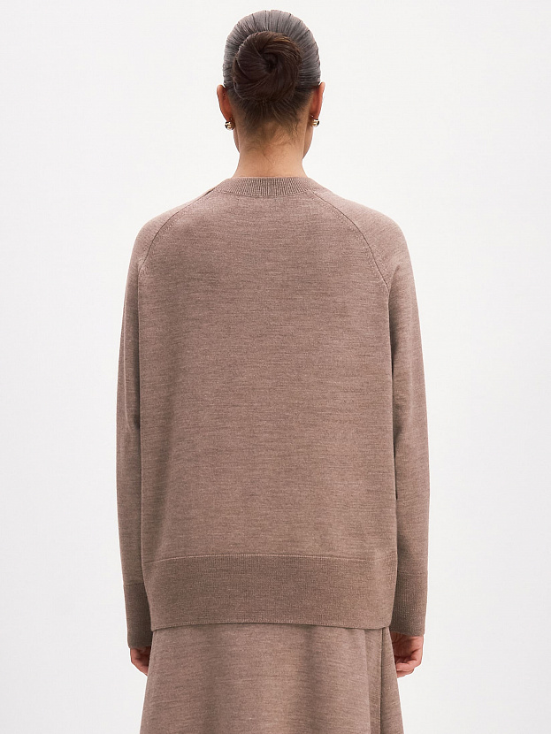 Сеул джемпер трикотажный (какао, 44-46)